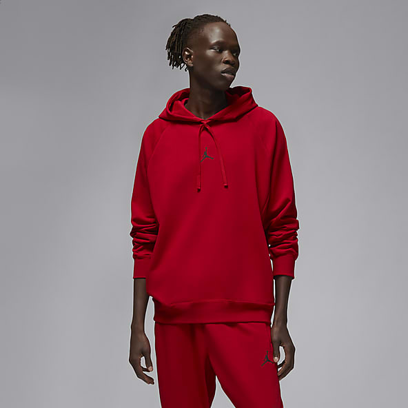 Sudadera roja jordan hot sale